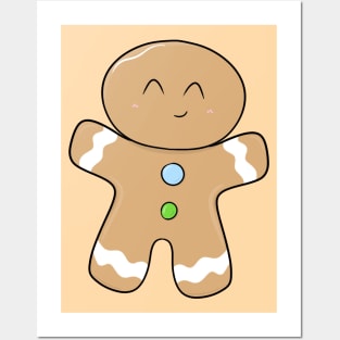 Gingerbread Man Posters and Art